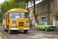 Vintage bus in armenia