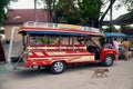 Vintage buses used a lot in the south of Thailand.