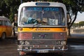 Vintage buses Valletta Malta