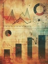 Vintage Business Data Visualization