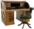Vintage Business Roller Desk, Isolated