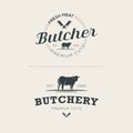 Butchery logo template