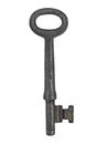 Vintage cabinet lock key Royalty Free Stock Photo