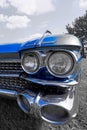 Vintage cadillac headlights Royalty Free Stock Photo