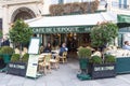 The vintage cafe de Belle epoque, Paris, France