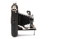 Vintage camera from forties Royalty Free Stock Photo