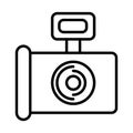 Vintage camera icon vector illustration Royalty Free Stock Photo