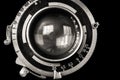 Vintage camera lens close-up Royalty Free Stock Photo