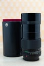 Vintage camera lens for slr dslr or mirrorless photography