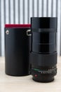 Vintage camera lens for slr dslr or mirrorless photography