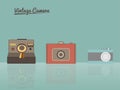 Vintage Cameras illustration