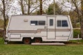 Vintage camping trailer