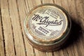 Vintage can of smokeless tobacco product, McChrystals snuff, made in England Royalty Free Stock Photo