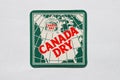 Vintage Canada Dry coaster