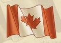 Vintage Canadian Flag