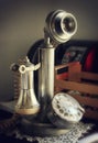 Vintage candlestick phone