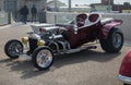 Vintage car at car show in the UK Royalty Free Stock Photo