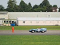 Vintage Car Driving around Dunsfold Airfield