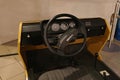 Vintage car driving simulator Skoda AT80 from Czechoslovakia used for car driving training of drivers of Skoda 105 and 120 Royalty Free Stock Photo