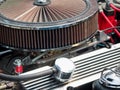 Vintage car engine Royalty Free Stock Photo