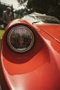 Vintage Car Headlight And Turn Signal