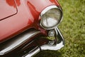 Vintage Car Headlight And Turn Signal