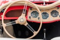 Vintage Car Interior Royalty Free Stock Photo