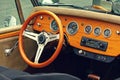 Vintage car interior Royalty Free Stock Photo