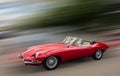 Vintage car 1967 Jaguar E Type Series 4.2 Roadster