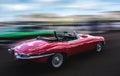 Vintage car 1967 Jaguar E Type Series 4.2 Roadster