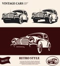 Vintage car label