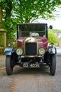 Vintage Car - Morris Oxford Bullnose - Front View Royalty Free Stock Photo