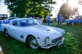 Vintage car at the oldtimer landlrallye 2017 Royalty Free Stock Photo