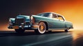 Vintage Car Parked TimeTested Style Royalty Free Stock Photo