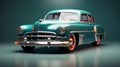 Vintage Car Parked TimeTested Style Royalty Free Stock Photo