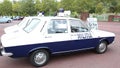 Vintage car police from the communist period Dacia 1300