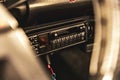 Vintage Car Radio Royalty Free Stock Photo