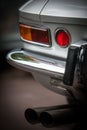 Vintage car rear brake light Royalty Free Stock Photo