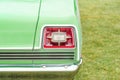 vintage car rear tail-light Royalty Free Stock Photo