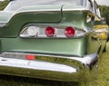 Vintage car, rear view Royalty Free Stock Photo