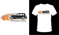 Automatic Repair Vintage Car Design T Shirt