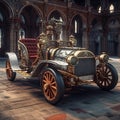 A vintage car refers to an older automobile from the early 20th century