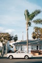 Vintage car in Seal Beach, Orange County, California Royalty Free Stock Photo