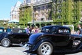 Vintage Auto Show in a sunny day