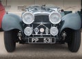 Vintage car at a show Royalty Free Stock Photo