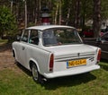 Vintage car Trabant 501 parked