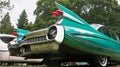 Vintage Car, Unique Tail Fins Royalty Free Stock Photo