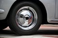 Vintage car wheel Royalty Free Stock Photo