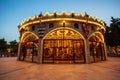 Vintage carousel in Baku