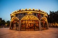 Vintage carousel in Baku